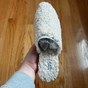 Toms faux shearling mules